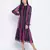 Lurex Rainbow meld stripez casual women dresss