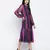 Lurex Rainbow meld stripez casual women dresss