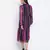 Lurex Rainbow meld stripez casual women dresss
