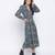 Multicolor mania printed casual women dress
