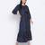Exciting Blue printed causal women dress