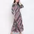 Divine wrap a-symetrical casual women dress