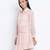 Delights peach Swissdot stylish women dress
