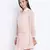 Delights peach Swissdot stylish women dress
