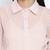 Delights peach Swissdot stylish women dress