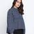 Ocean blue printed women top