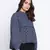 Ocean blue printed women top