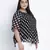 Blackablizz pleated polka printed plus size top