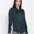 Hazzy  chic green women viscose dobby top