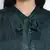 Hazzy  chic green women viscose dobby top