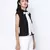 Femme fatal black color  bow style women top