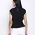 Femme fatal black color  bow style women top