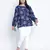 high vibe floral print plus size top