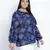 high vibe floral print plus size top