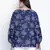 high vibe floral print plus size top