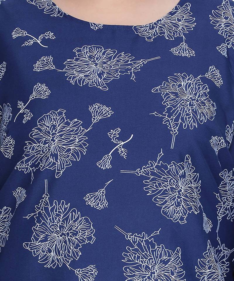 high vibe floral print plus size top