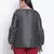 jaattic Black polka dot plus size top