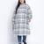 Lovallic button down plus size  Checked Tunic