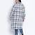 Lovallic button down plus size  Checked Tunic