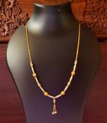 Twinkling Gold Plated Designer mangalsutra Necklace