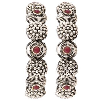 Silver ruby   bangles-and-bracelets 2