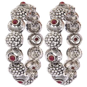 Silver ruby   bangles-and-bracelets 4