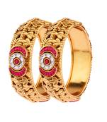 Gold bangles-and-bracelets