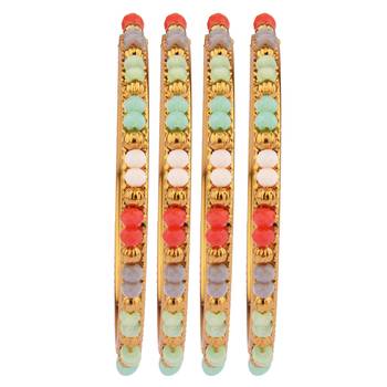 Multicolor bangles-and-bracelets 1