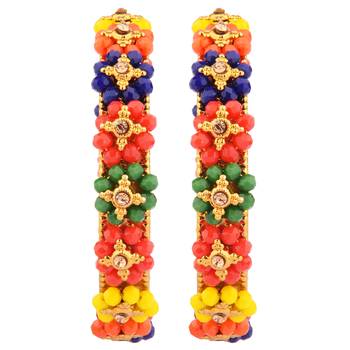 Multicolor bangles-and-bracelets 1