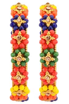 Multicolor bangles-and-bracelets