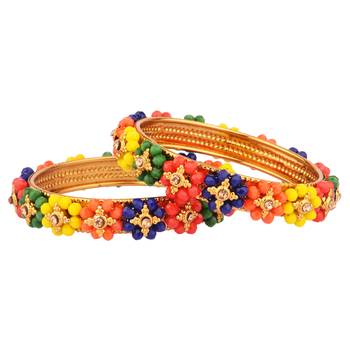 Multicolor bangles-and-bracelets 3