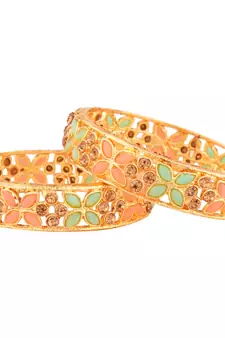 Multicolor bangles-and-bracelets