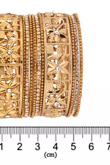 Gold bangles-and-bracelets