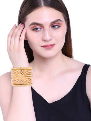 Gold pearl bangles-and-bracelets 4
