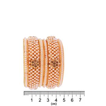 Gold pearl bangles-and-bracelets 5