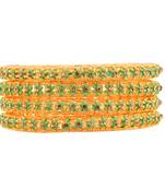 Green bangles-and-bracelets