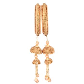 Gold pearl bangles-and-bracelets 1