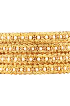 Gold cubic zirconia bangles-and-bracelets