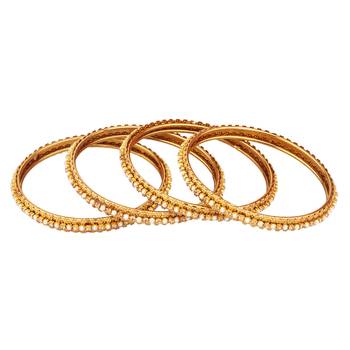 Gold cubic zirconia bangles-and-bracelets 3