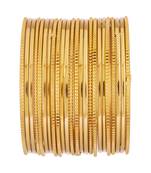 Gold bangles-and-bracelets