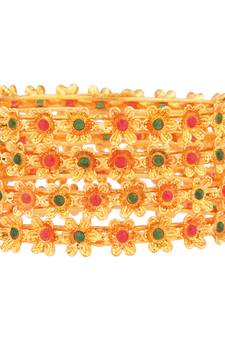 Gold bangles-and-bracelets