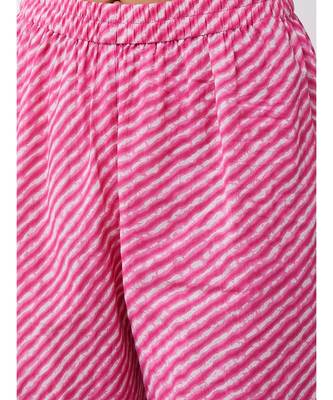 Aqua Pink Kurta Ethn Mtf Pant Set 7