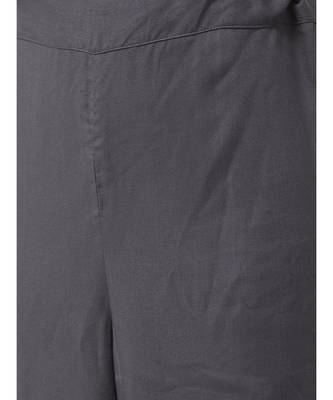 Grey Halter Kurta Palazzo Set 7