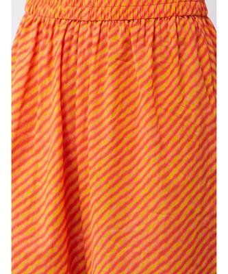 Turquoise Orange Kurta Pant Set 7