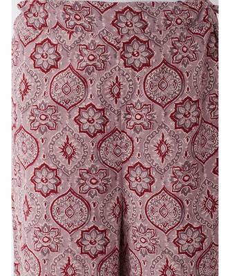 Grey and Maroon Halter Kurta Set 7