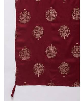 yellow strappy kurta plazzo set with Maroon gold work dupatta 2