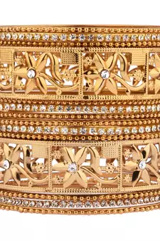 Gold bangles-and-bracelets