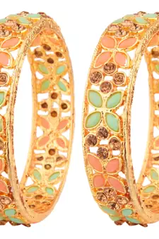 Multicolor bangles-and-bracelets
