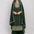 Green embroidered georgette salwar