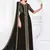 Black embroidered georgette salwar